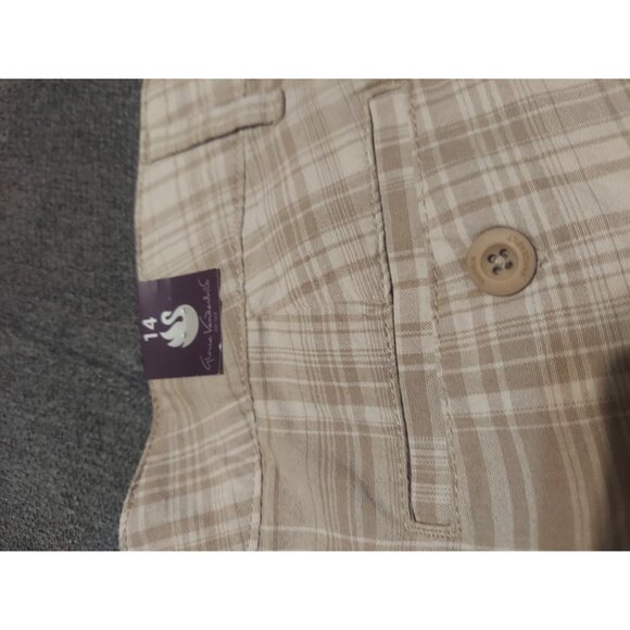Gloria Vanderbuilt Size 14 Shorts Latte Wimens Celina NWT - Picture 13 of 16
